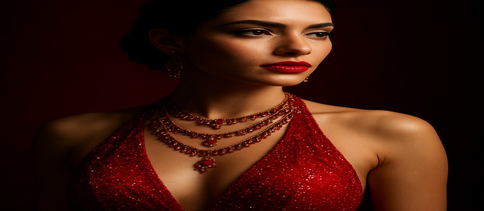 tk6666 গেমিং প্ল্যাটফর্মে লাল পোশাকধারী এক নারী প্রতিনিধি